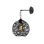 Opviq Fellini - MR - 710 Lámpara de Pared de Metal Negro